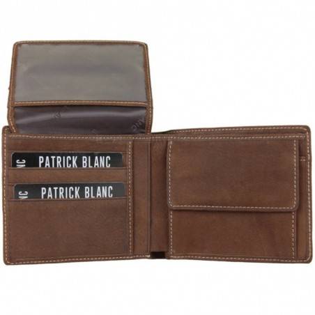 Pochette noir cuir Patrick Blanc 403023 PATRICK BLANC - 3