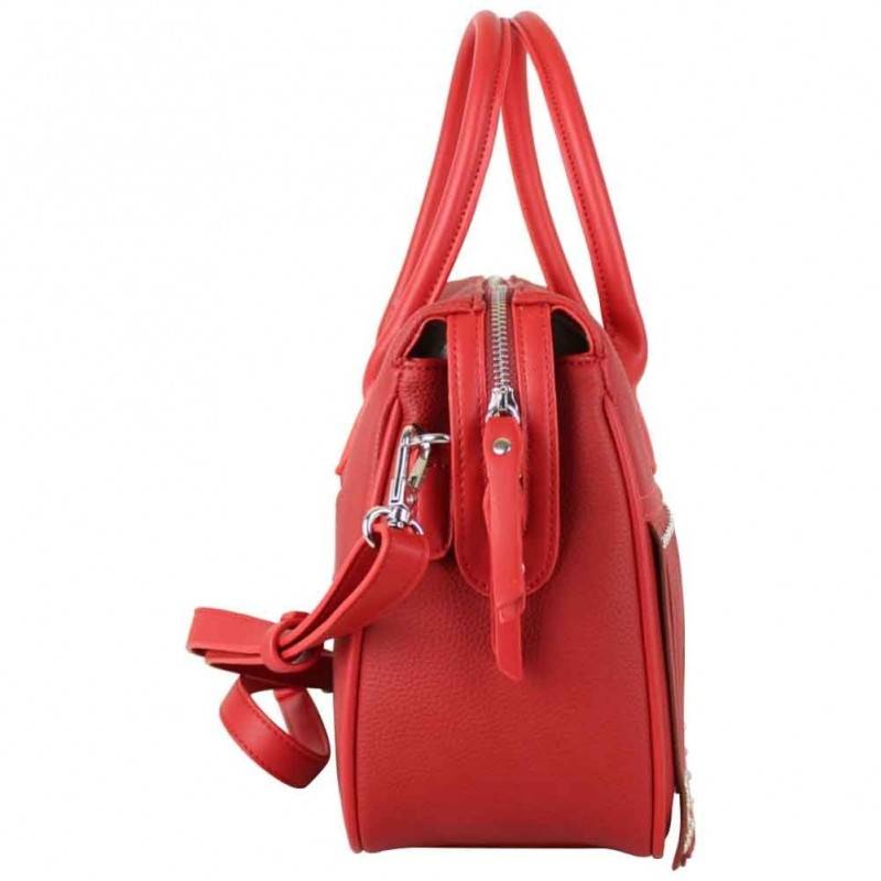 Sac à main Fuchsia Mumbai frange