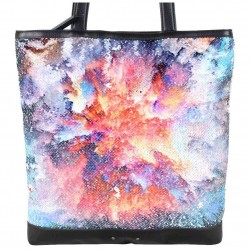 Sac seau Apoline sequin double face motif abstrait Volcano A DÉCOUVRIR ! - 5