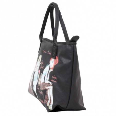 Sac à main motif femme Texier 17918 Fabrication France TEXIER - 3