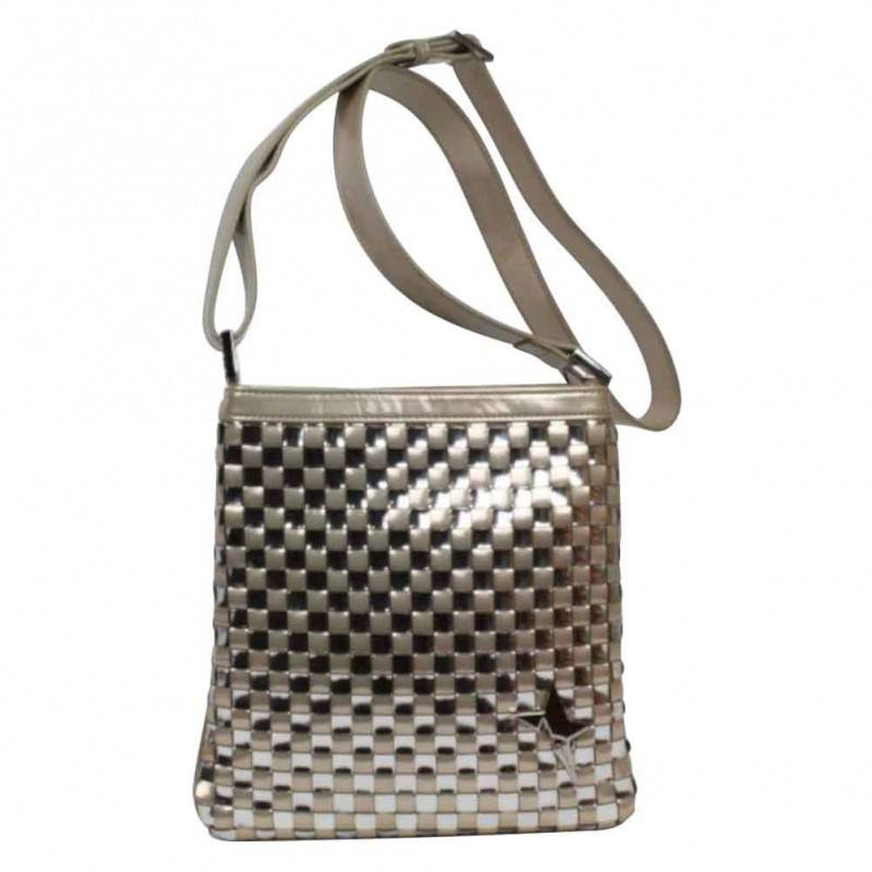 Sac porté bandoulière ultra plat tressé Thierry Mugler Oli THIERRY MUGLER - 1 Sac porté bandoulière ultra plat tressé Thierry Mugler Oli THIERRY MUGLER - 1