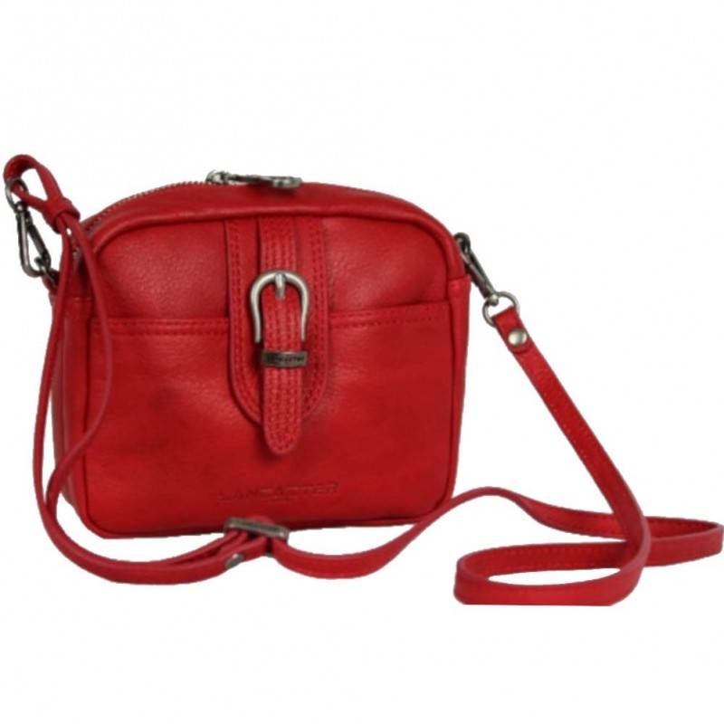 Petit sac bandoulière cuir Lancaster 578-01 LANCASTER - 1 Petit sac bandoulière cuir Lancaster 578-01 LANCASTER - 1