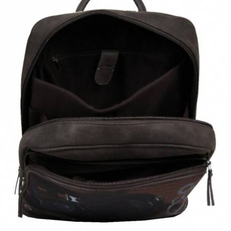 Sac au dos Multipoches marron Patrick Blanc  PATRICK BLANC - 2