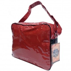 Grand gibecière vernie le temps des cerises Rumba 1 ltc476l4r00 rouge carmin noir LE TEMPS DES CERISES - 2 Grand gibecière vernie le temps des cerises Rumba 1 ltc476l4r00 rouge carmin noir LE TEMPS DES CERISES - 2