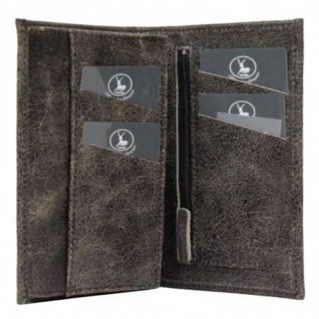 LE PORTE MONNAIE MIXTE MARRON FRANDI - 6