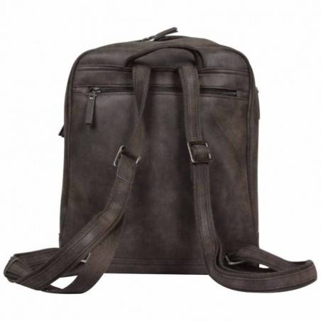 Sac au dos Multipoches marron Patrick Blanc  PATRICK BLANC - 4