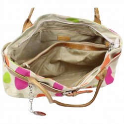 Sac cabas toile multicolore Patrick Blanc 8904 PATRICK BLANC - 2