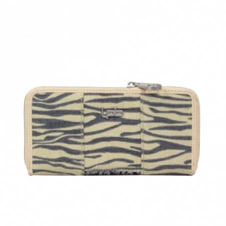 Grand porte monnaie beige zèbre Les Petites Bombes S149303 Les p'tites Bombes - 2