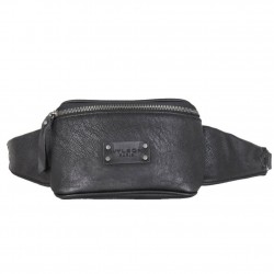 Pochette sac banane imitation cuir Wylson Noir WYLSON - 1