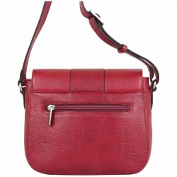 Sac bandoulière cuir Patrick Blanc bicolore 105065  PATRICK BLANC - 4