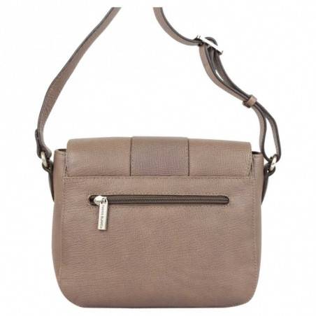 Sac bandoulière cuir Patrick Blanc bicolore 105065  PATRICK BLANC - 4