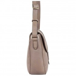 Sac bandoulière cuir Patrick Blanc bicolore 105065  PATRICK BLANC - 3