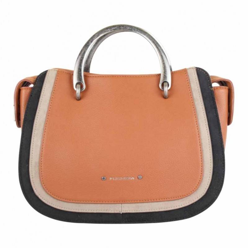 Sac à main Fuchsia Sakai arrondi