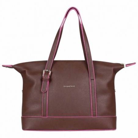 Sac épaule forme bateau bi-colore JE BH1203 Jacques Esterel Jacques ESTEREL - 5