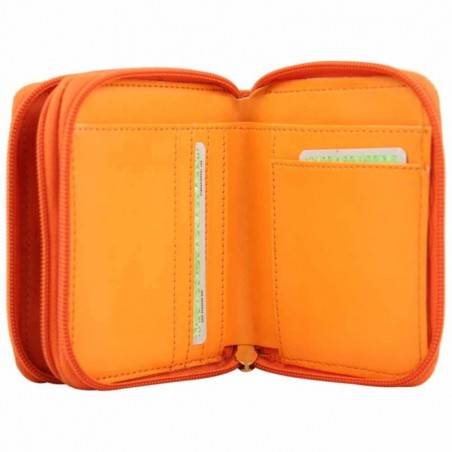 Porte monnaie Mac Douglas toile nylon orange MAC DOUGLAS - 2