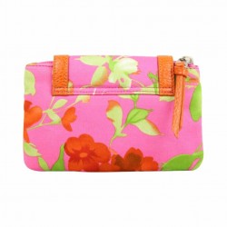 Porte monnaie pochette Mac Douglas toile motif vert MAC DOUGLAS - 2