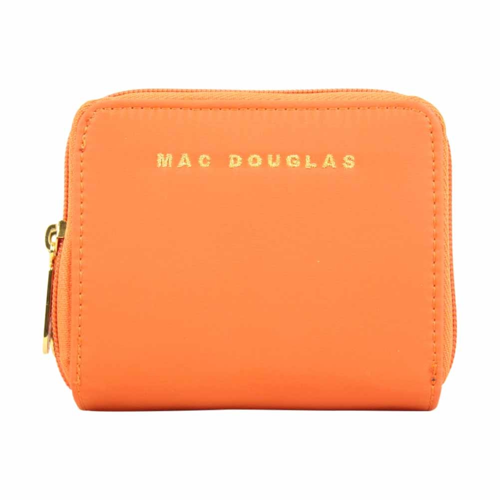 Porte monnaie pochette Mac Douglas toile motif rose MAC DOUGLAS - 1