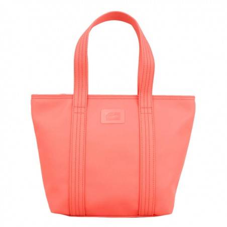 Sac à main Lacoste NFWM petit shopping Corail LACOSTE - 1