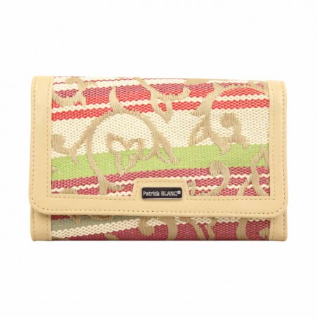 Pochette bandoulière imprimé motif Patrick Blanc 407038 PATRICK BLANC - 1