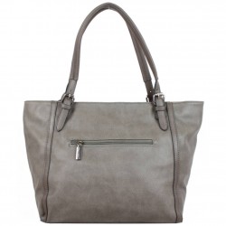 Sac trapèze Mac Alyster A4 déco sequin Gris MAC ALYSTER  - 3