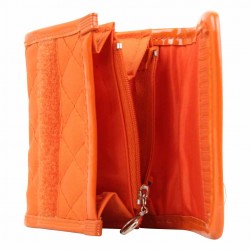 Porte monnaie Naf Naf toile nylon orange A DÉCOUVRIR ! - 2