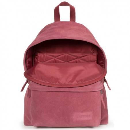 Sac à dos Eastpak Padded cuir suédine 21Y Merlot bordeaux EASTPAK - 2