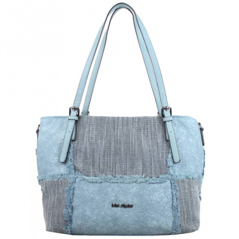 Sac trapèze Mac Alyster Inspiration panache bleu MAC ALYSTER  - 1