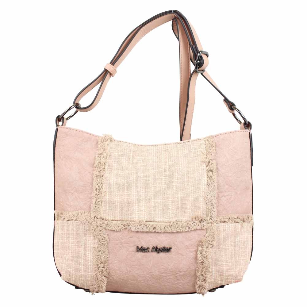 Sac bandoulière Mac Alyster Inspiration panache rose MAC ALYSTER  - 1