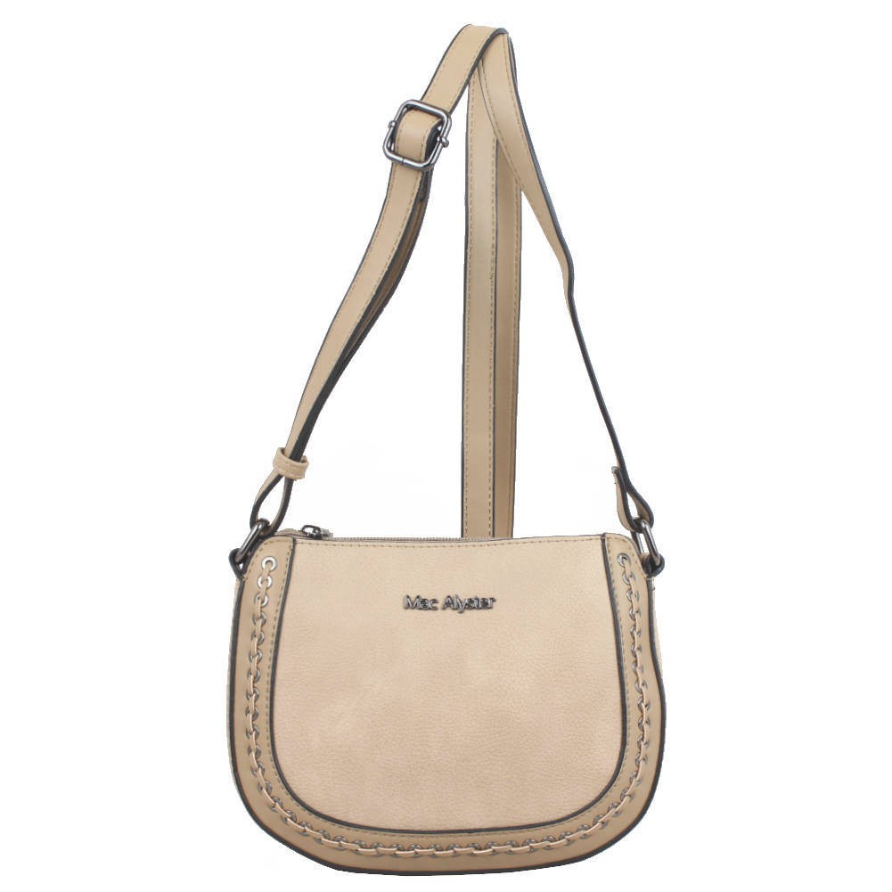 Sac demi rond Mac Alyster Sublime déco lien Taupe MAC ALYSTER  - 1