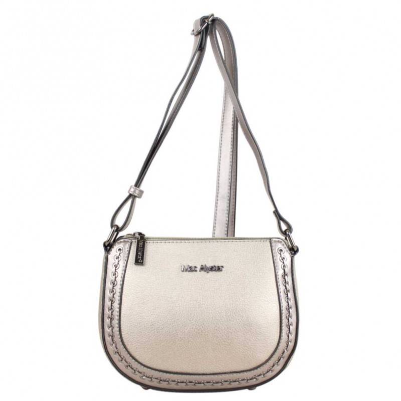 Sac demi rond Mac Alyster Sublime déco lien Gris irisé MAC ALYSTER  - 1