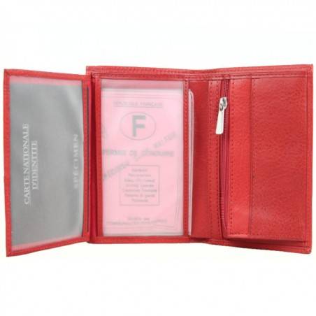 Portefeuille en cuir WYLSON Cover Rouge WYLSON - 3