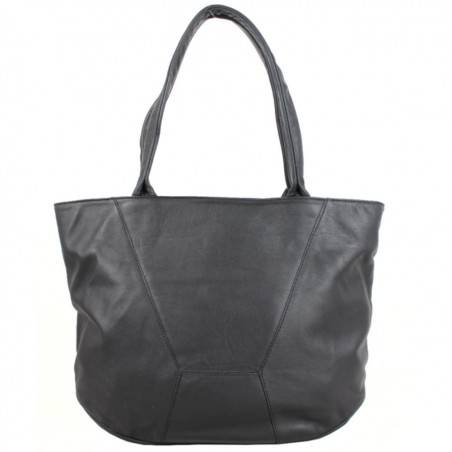 Sac cabas cuir Patrick Blanc bi couleur 105068 PATRICK BLANC - 4