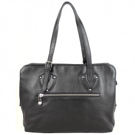 Sac cabas cuir Patrick Blanc bi couleur 105068 PATRICK BLANC - 4