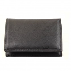 copy of Micro porte monnaie Tony Perotti cuir Noir AZZARO - 3