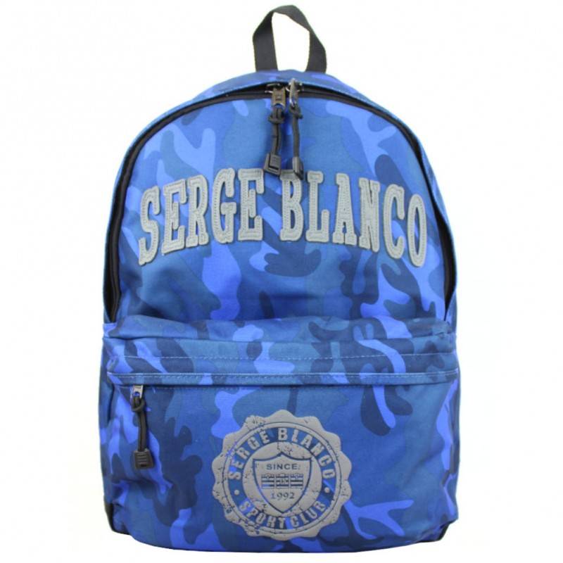 Sac à dos Serge Blanco Le Quinze de France bleu SERGE BLANCO - 1 Sac à dos Serge Blanco Le Quinze de France bleu SERGE BLANCO - 1