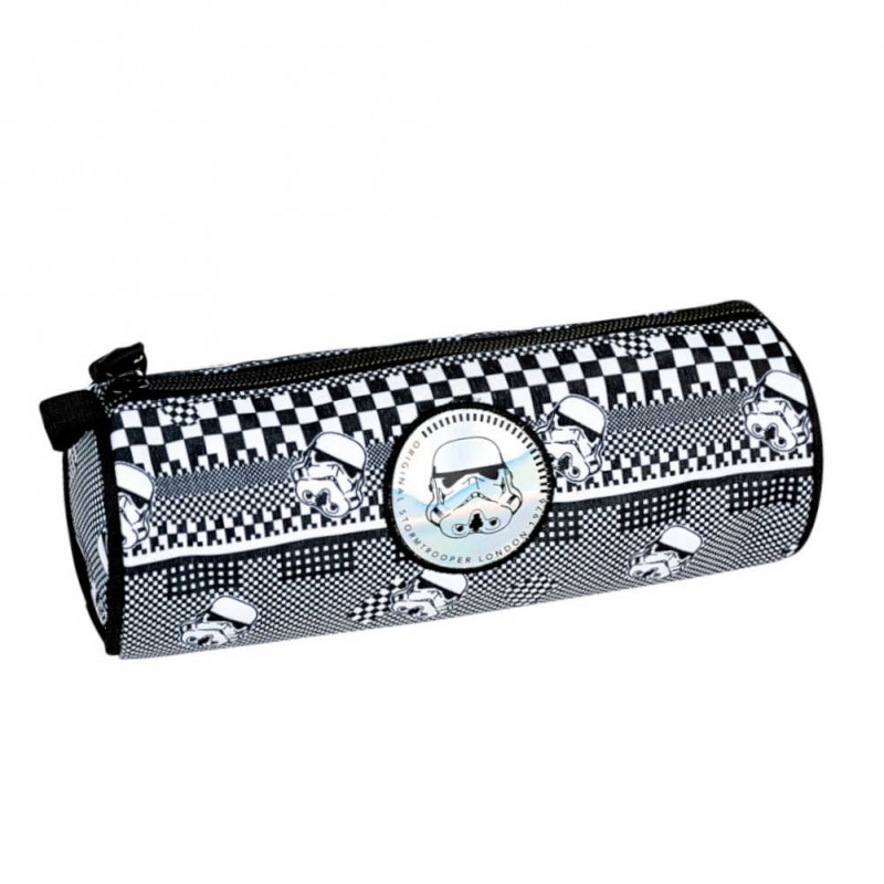 Trousse ronde SDS noir motif Dark Vador blanc (1S) OBERTHUR - 1