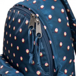 Mini sac à dos Eastpak EK043 Orbit B84 Bleu satiné motif petit pois EASTPAK - 2