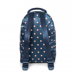 Mini sac à dos Eastpak EK71E Orbit B84 Bleu satiné motif petit pois EASTPAK - 6