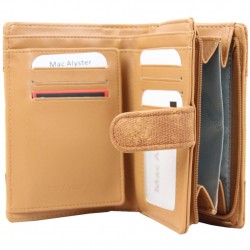 Porte monnaie zippé Mac Alyster Muse Irisé panaché Camel MAC ALYSTER - 2