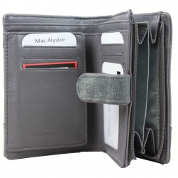 Porte monnaie zippé Mac Alyster Muse Irisé panaché Gris MAC ALYSTER - 2