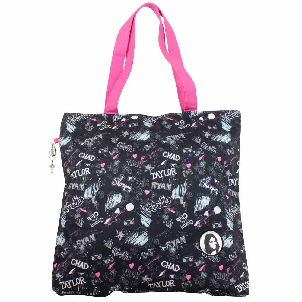 Sac cabas High School Musical Noir motif  - 2