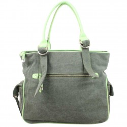 Sac seau Tomboy Wiz toile Gris Vert A DÉCOUVRIR ! - 4