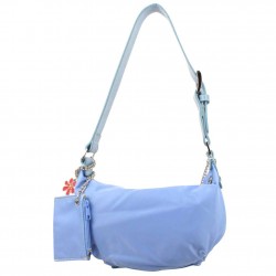 Mini sac épaule Naj-Oleari toile nylon Bleu NAJ­OLEARI - 3