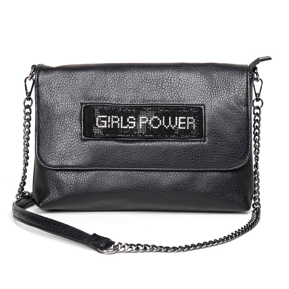 copy of Petit sac à dos Sac Girls Power clouté et effet pailleté Noir GIRLS POWER - 2