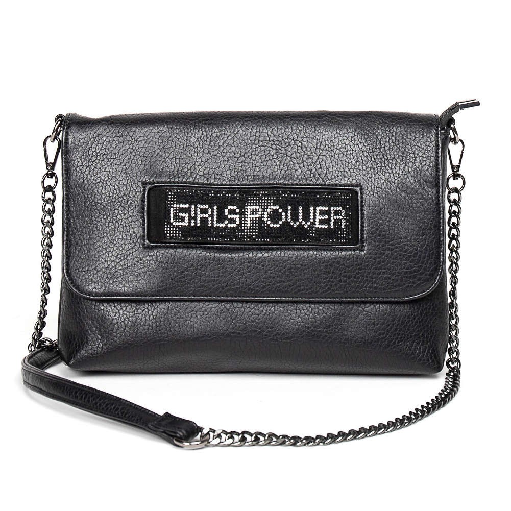 Sac pochette Girls Power ILLA Noir GIRLS POWER - 2