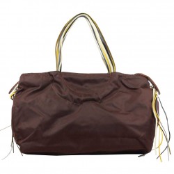 Sac à main Brontibay poignée en cuir multicolore souple marron A DÉCOUVRIR ! - 4