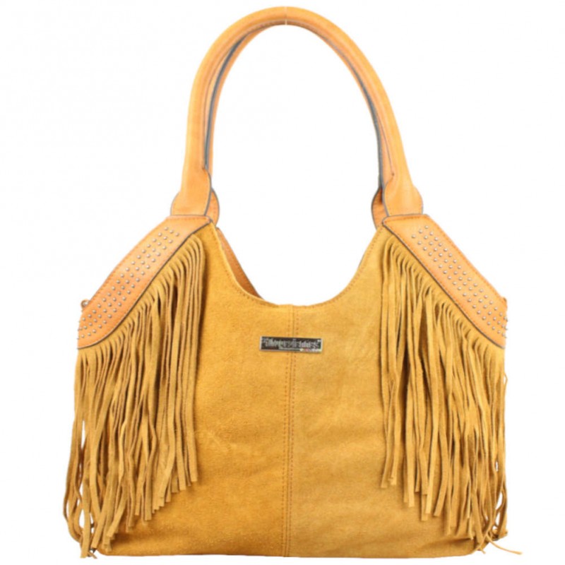 Sac épaule Les Tropéziennes Voreppe Cuir daim Camel LES TROPÉZIENNES - 1 Sac épaule Les Tropéziennes Voreppe Cuir daim Camel LES TROPÉZIENNES - 1