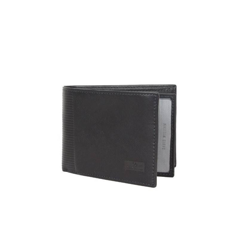 Petit portefeuille monnaie cartes en cuir David William avec bloquage signaux RFID D5347 DAVID WILLIAM - 1