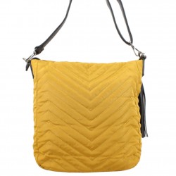 Sac seau Girls Power Star nylon surpiqué Jaune moutarde GIRLS POWER - 2