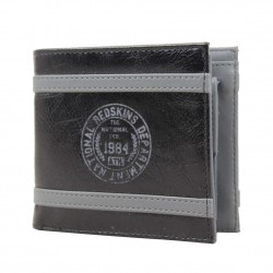Porte monnaie Redskins Noir et gris REDSKINS - 1